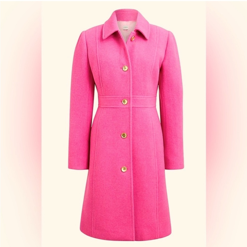 J. Crew Factory Wool Blend Coat
